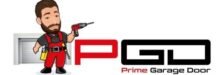 prime garage door logo